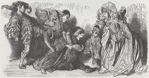 Dor, Gustave: Illustration zu Rabelais' »Gargantua und Pantagruel«, Buch IV, Kapitel 14