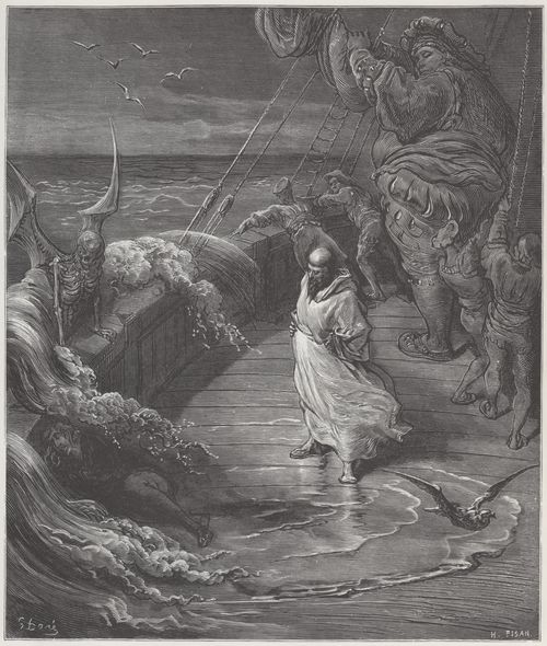 Dor, Gustave: Illustration zu Rabelais' »Gargantua und Pantagruel«, Buch IV, Kapitel 19