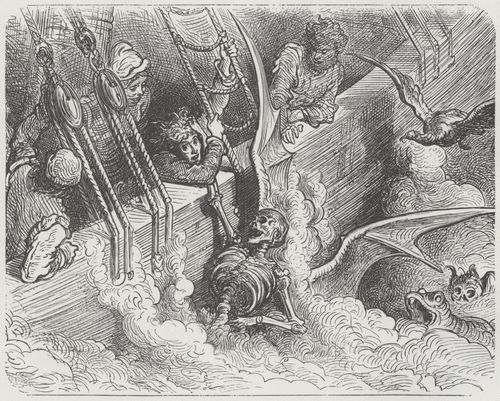 Dor, Gustave: Illustration zu Rabelais' »Gargantua und Pantagruel«, Buch IV, Kapitel 20