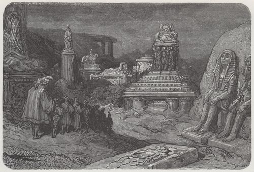 Dor, Gustave: Illustration zu Rabelais' »Gargantua und Pantagruel«, Buch IV, Kapitel 26