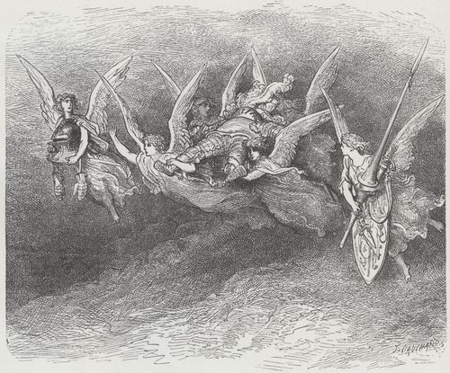 Dor, Gustave: Illustration zu Rabelais' »Gargantua und Pantagruel«, Buch IV, Kapitel 27