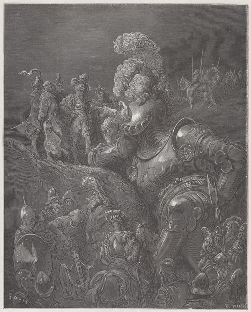 Dor, Gustave: Illustration zu Rabelais' »Gargantua und Pantagruel«, Buch IV, Kapitel 37