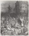 Doré, Gustave: Illustration zu Rabelais' »Gargantua und Pantagruel«, Buch IV, Kapitel 40