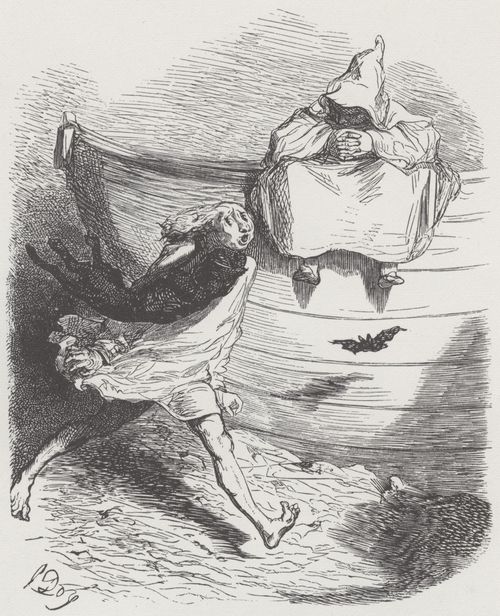 Dor, Gustave: Illustration zu Rabelais' »Gargantua und Pantagruel«, Buch IV, Kapitel 67