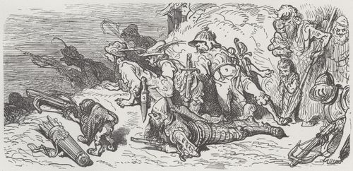 Dor, Gustave: Illustration zu Rabelais' »Gargantua und Pantagruel«, Buch IV, Kapitel 66