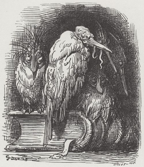 Dor, Gustave: Illustration zu Rabelais' »Gargantua und Pantagruel«, Buch V, Kapitel 6