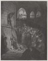 Doré, Gustave: Illustration zu Rabelais' »Gargantua und Pantagruel«, Buch V, Kapitel 11