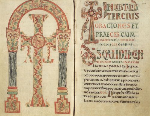 Unbekannter Buchmaler des Vatikans: Fragment aus dem »Sacramentarium Gelasium«