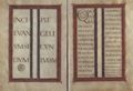 Unbekannter Buchmaler des Vatikans: Fragment aus dem Lorscher Evangeliar [2]
