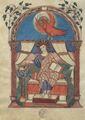 Unbekannter Buchmaler des Vatikans: Fragment aus dem Lorscher Evangeliar [3]
