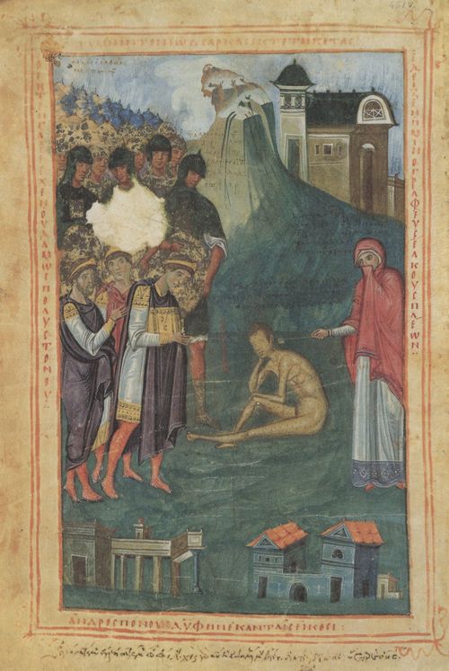 Unbekannter Buchmaler des Vatikans: Miniatur aus der »Leobibel«