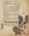 Unbekannter Buchmaler des Vatikans: Fragment aus dem »Barberini-Psalter«
