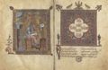 Unbekannter Buchmaler des Vatikans: Fragment aus einem Lektionar