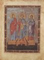 Unbekannter Buchmaler des Vatikans: Miniatur aus dem »Palatina-Psalter«