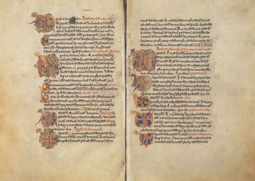 Unbekannter Buchmaler des Vatikans: Fragment aus einer Missale