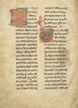 Unbekannter Buchmaler des Vatikans: Fragment aus dem Martyrologium-Regula S. Benedicti [3]