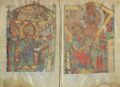 Unbekannter Buchmaler des Vatikans: Fragment aus einem Evangeliar
