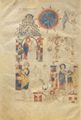 Unbekannter Buchmaler des Vatikans: Fragment aus einer Bibel