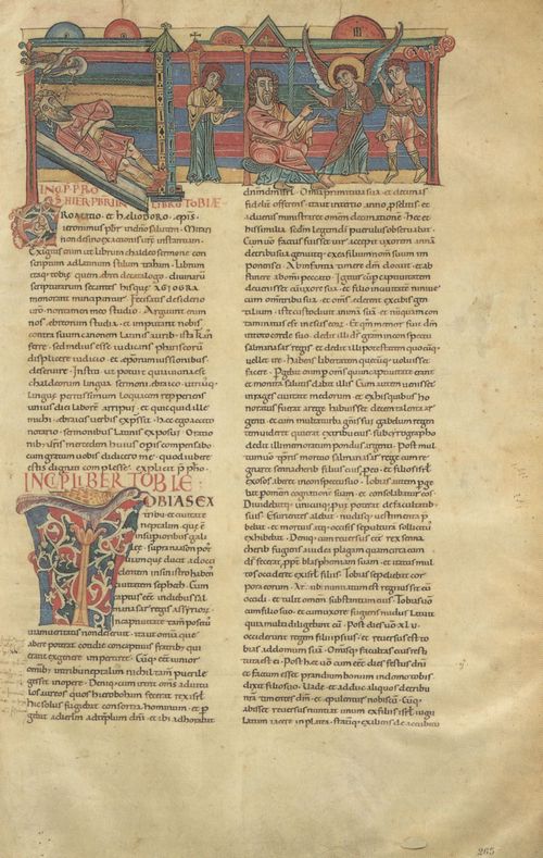Unbekannter Buchmaler des Vatikans: Fragment aus der »Pantheon-Bibel«