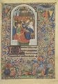 Unbekannter Buchmaler des Vatikans: Fragment aus dem Stundenbuch Alexanders VII
