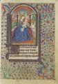 Unbekannter Buchmaler des Vatikans: Fragment aus dem Stundenbuch Alexanders VII