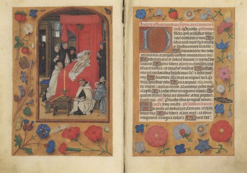 Unbekannter Buchmaler des Vatikans: Fragment aus einem dreibndigem Stundenbuch