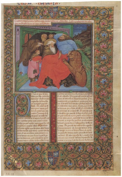 Belbello da Pavia: Fragment aus der »Este-Bibel«