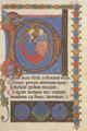 Unbekannter Buchmaler des Vatikans: Fragment aus dem Psalter und Hymnar des Kardinals Bessarion