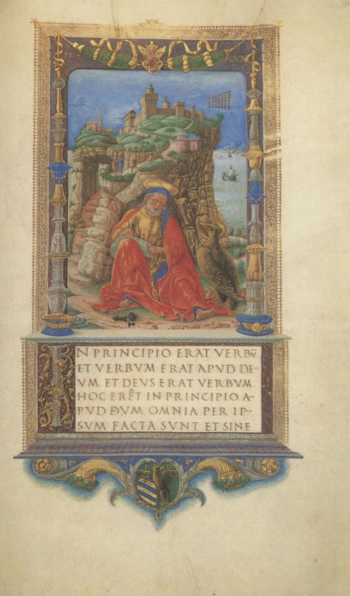 Giraldi, Guglielmo: Fragment aus dem Evangeliar des Federigo da Montefeltro
