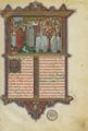 Giovan Pietro Birago: Fragment aus dem Pontifikale des János Vitéz d. J.