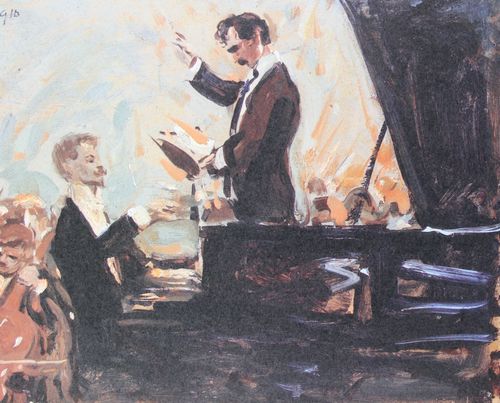 Sterl, Robert: Klavierkonzert mit Alexander Skrjabin unter Leitung von Sergei Kussewitzky