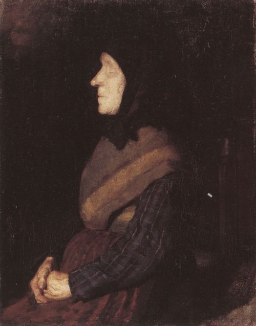 Ancher, Anna: Die blinde Frau, Bl Ane (Ane Chrestense Nielsdatter)