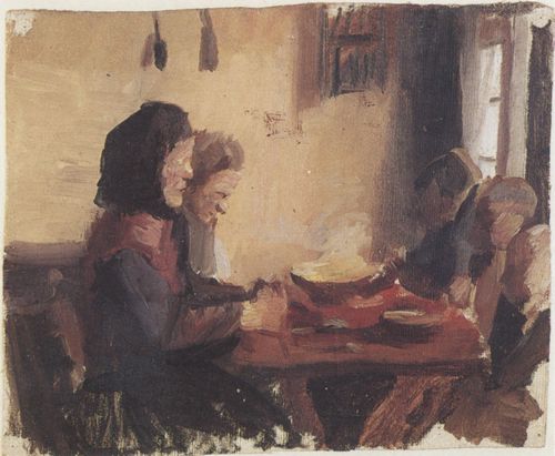 Ancher, Anna: Tischgebet