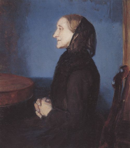 Ancher, Anna: Portrt Ane Hedvig Brndum, die Mutter der Knstlerin