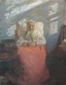 Ancher, Anna: Ane Hedvig Brøndum in der blauen Stube