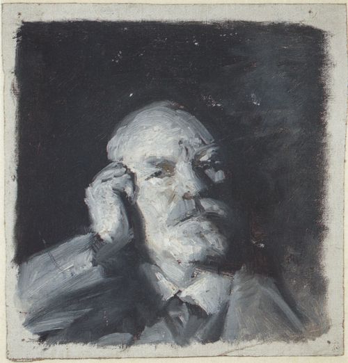 Ancher, Anna: Portrt Michael Ancher (Grisaille)