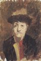 Ancher, Anna: Porträtskizze Kitty Kielland
