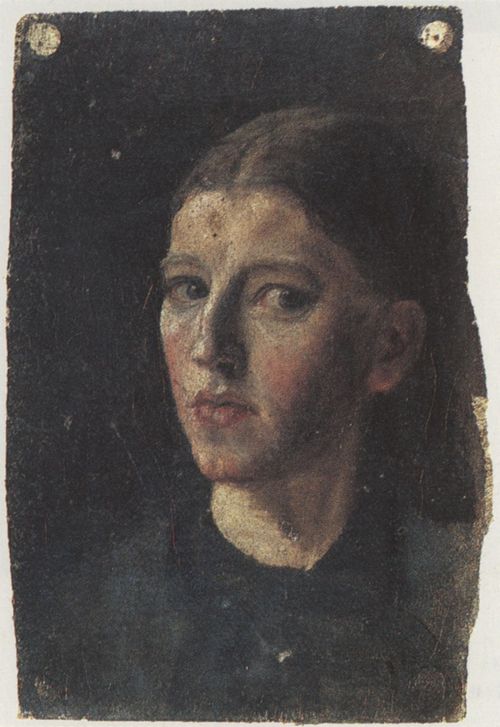 Ancher, Anna: Selbstportrt