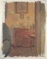 Ancher, Anna: Interieur mit Kommode