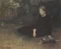 Ancher, Anna: Helene Christensen in Brøndums Garten