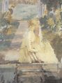 Ancher, Anna: Gartenweg mit sitzendem jungen Mädchen