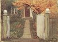 Ancher, Anna: Eingang in unseren Garten (Michael- und Anna-Ancher-Haus)
