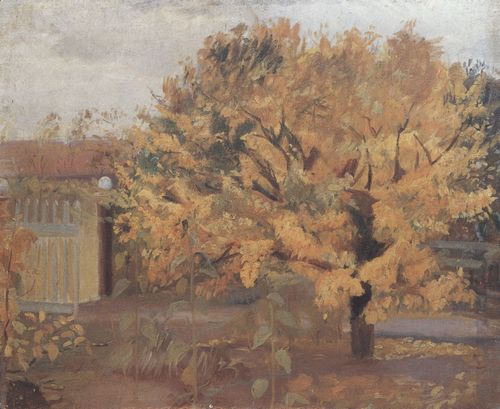 Ancher, Anna: Birnbaum in Anchers Vorgarten