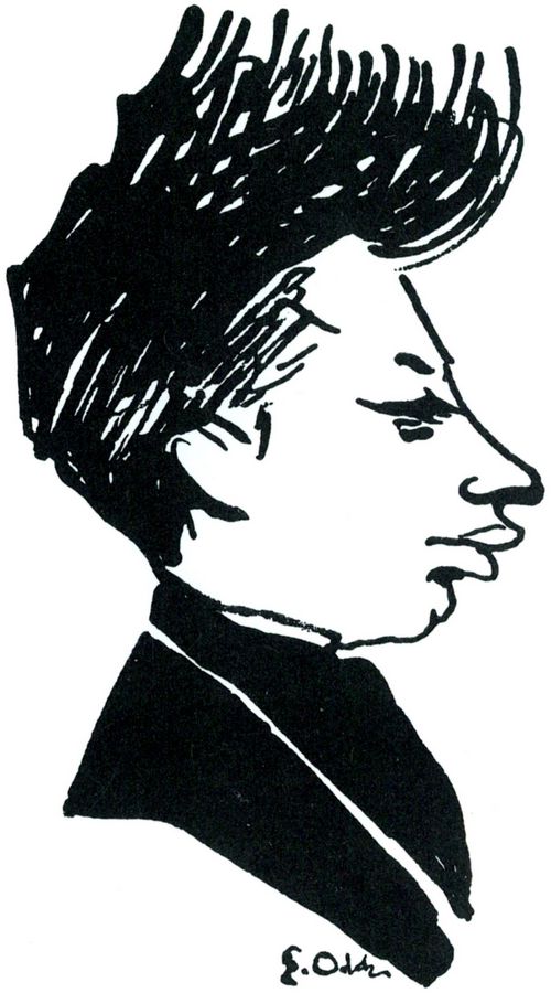 Orlik, Emil: An Manche. Portrtkarikatur Rilkes