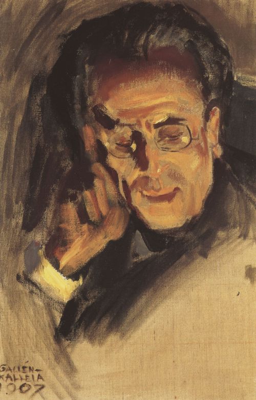 Gallen-Kallela, Akseli: Portrt Gustav Mahler