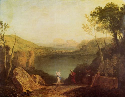 Turner, Joseph Mallord William: neas und die Sibylle, Lake Avernus (neas and the Sibyl, Lake Avernus)