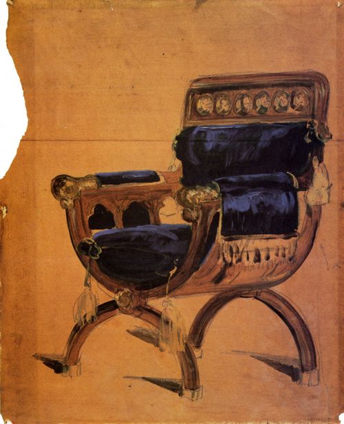 Turner, Joseph Mallord William: Ein Armsessel (An Armchair )