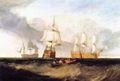 Turner, Joseph Mallord William: Die Victory bei der Rückkehr aus Trafalgar (Victory returning from Trafalgar)
