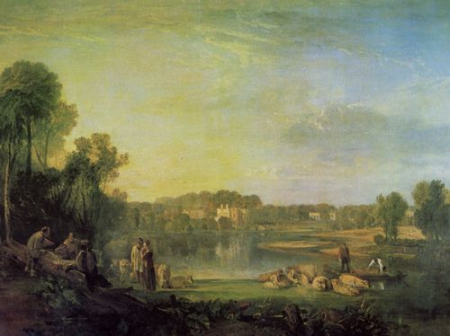 Turner, Joseph Mallord William: Die Villa des Papstes bei Twickenham (Pope's Villa at Twickenham)