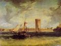 Turner, Joseph Mallord William: Tabley, der Sitz von Sir J. F. Leicester, Bart.: Ein windiger Tag (Tabley, the Seat of Sir J. F. Leicester, Bart.: Windy Day)